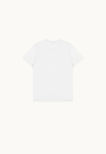 ◆AEAE◆ STICKER TSHIRTS WHITE AE44SUTS015WHT Classic T-Shirt in White – AEXAE