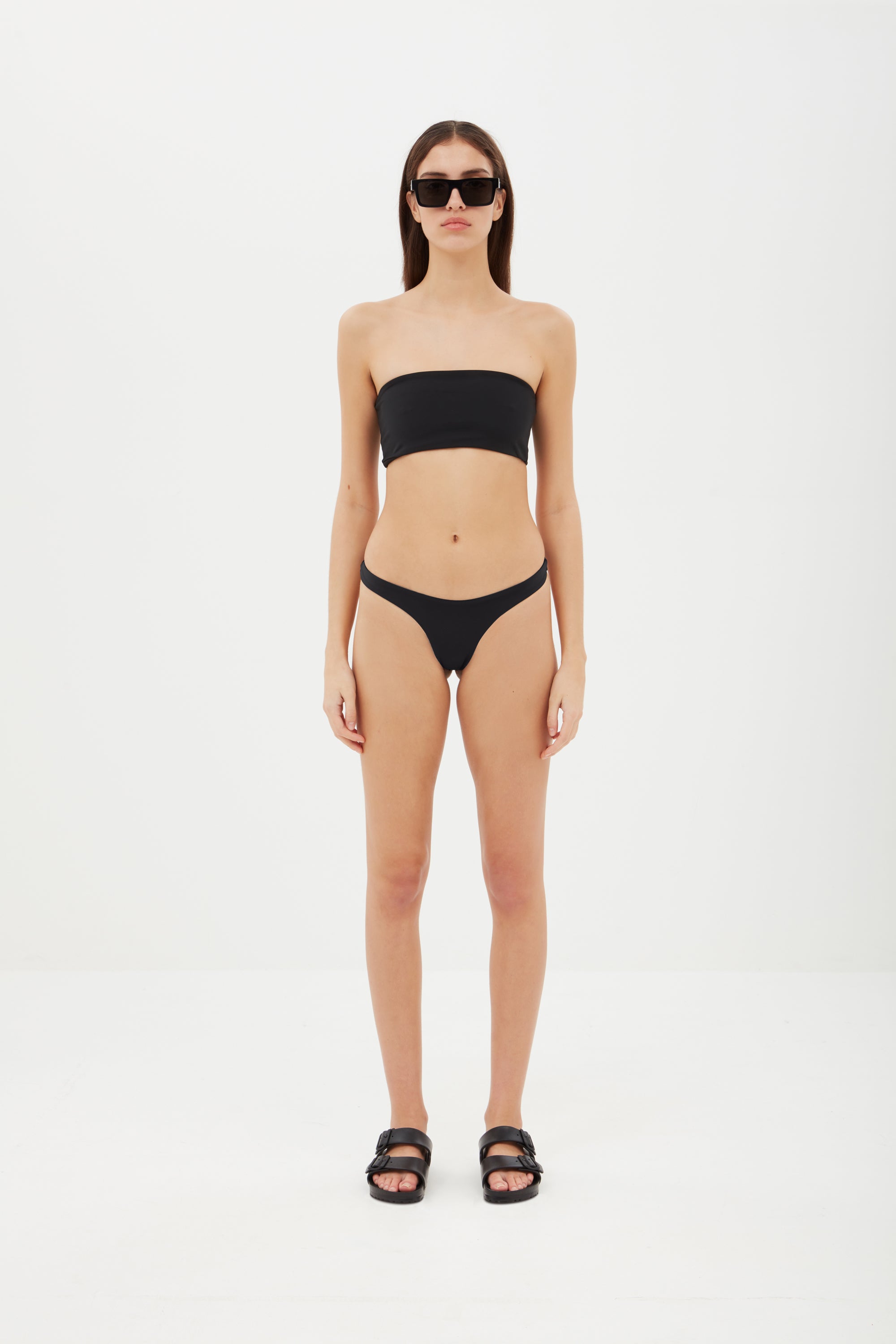 Bandeau Top in Black Aexae, Bandeau Top, Black