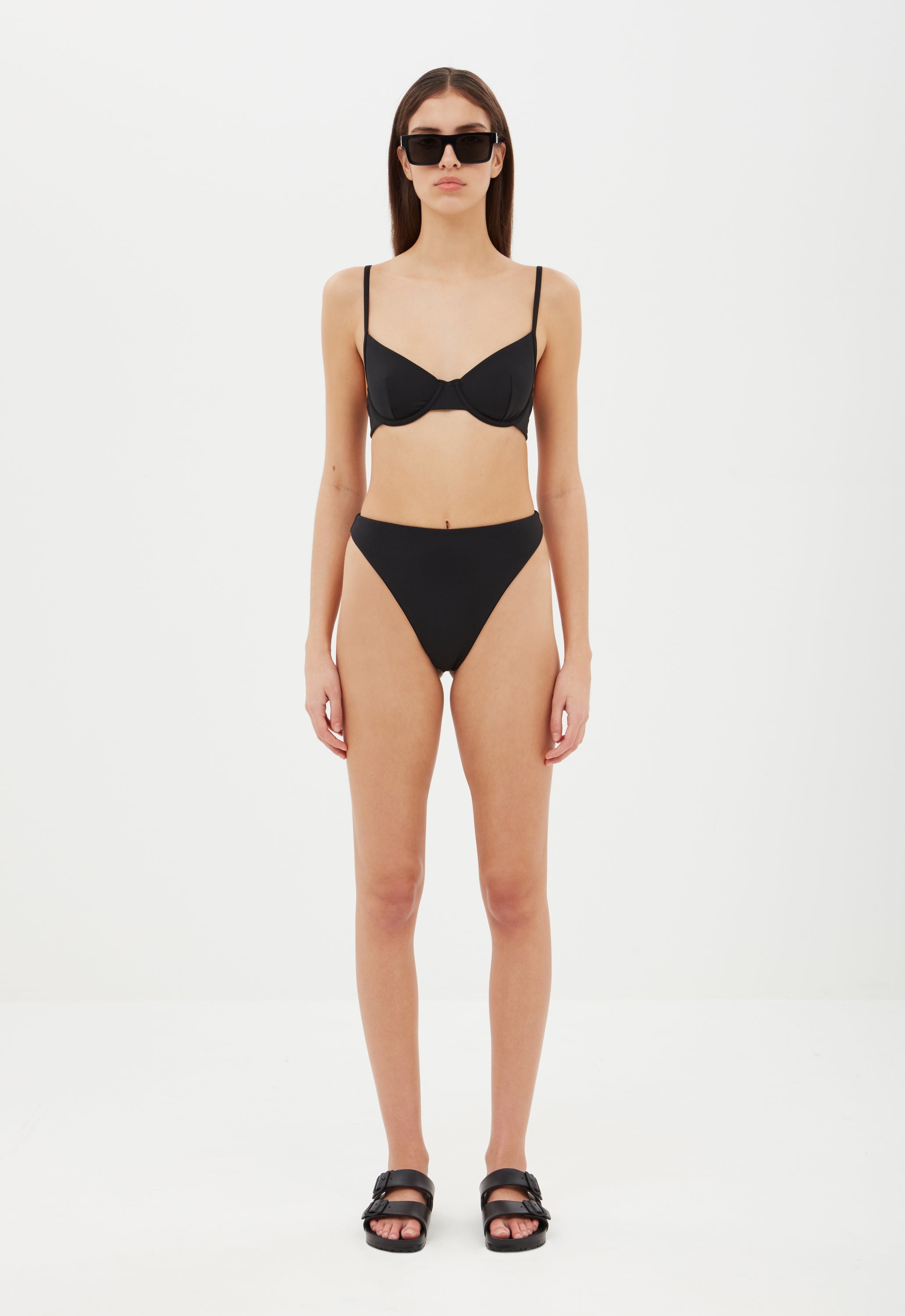 Bralette Top in Black Aexae, Bralette Top, Black