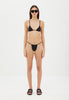 Aexae, Gathered Bottoms, Black
