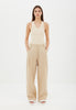 Aexae, Ribbed Tank Top, Beige