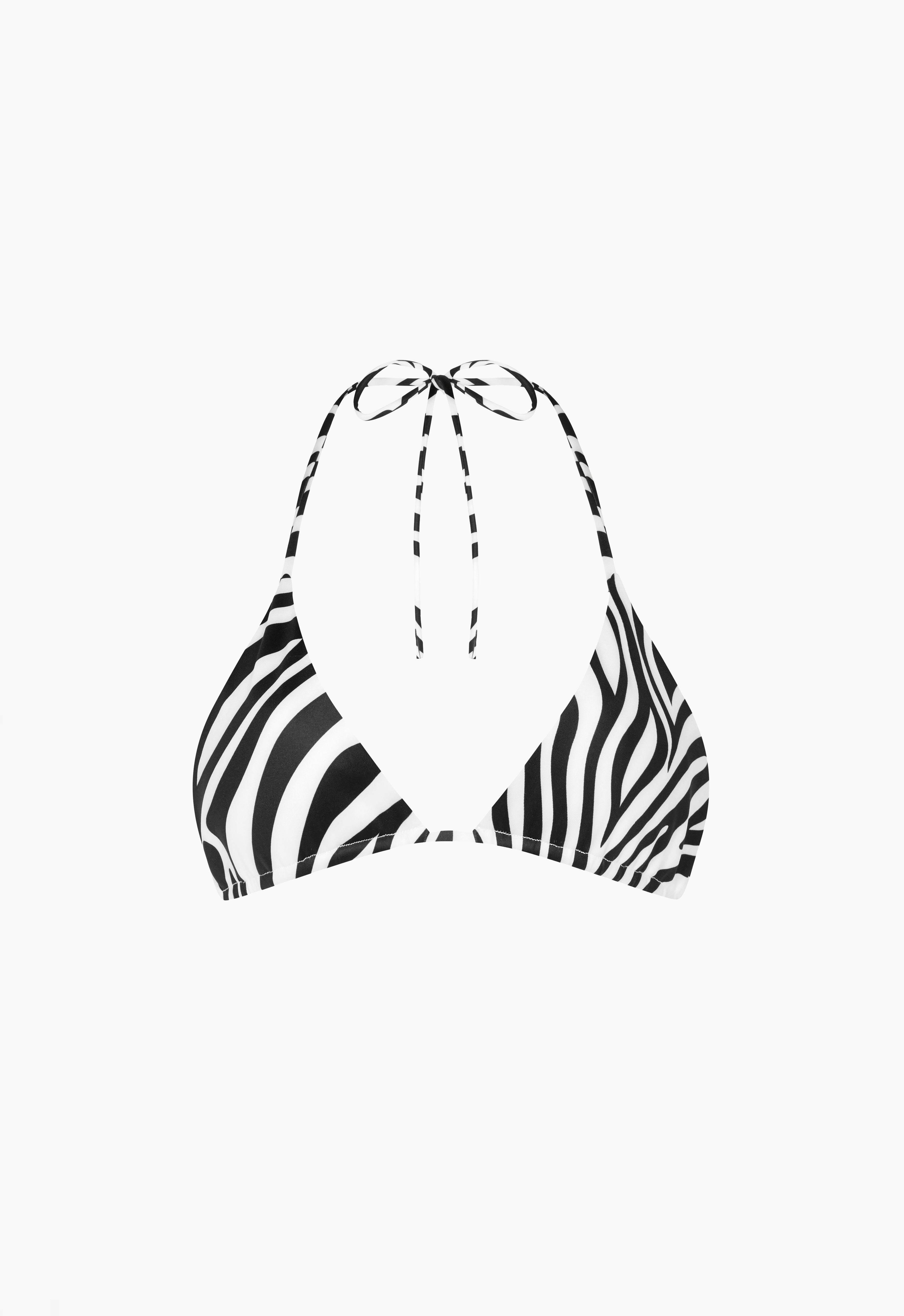 Tyra Tie Neck Top in Zebra Aexae, Tyra Tie Neck Top, Zebra