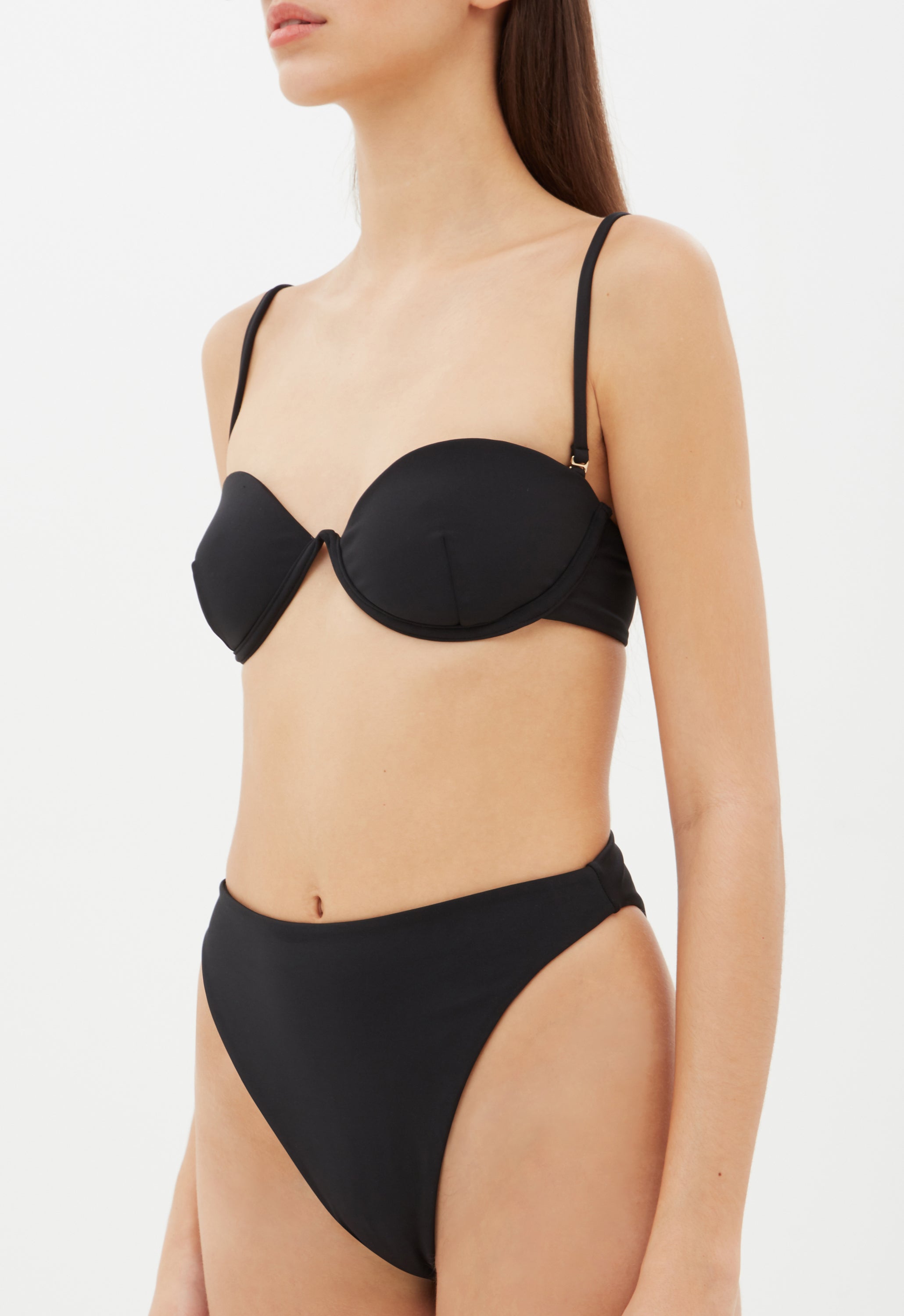 Underwire Bralette Top in Black Aexae, Underwire Bralette Top, Black