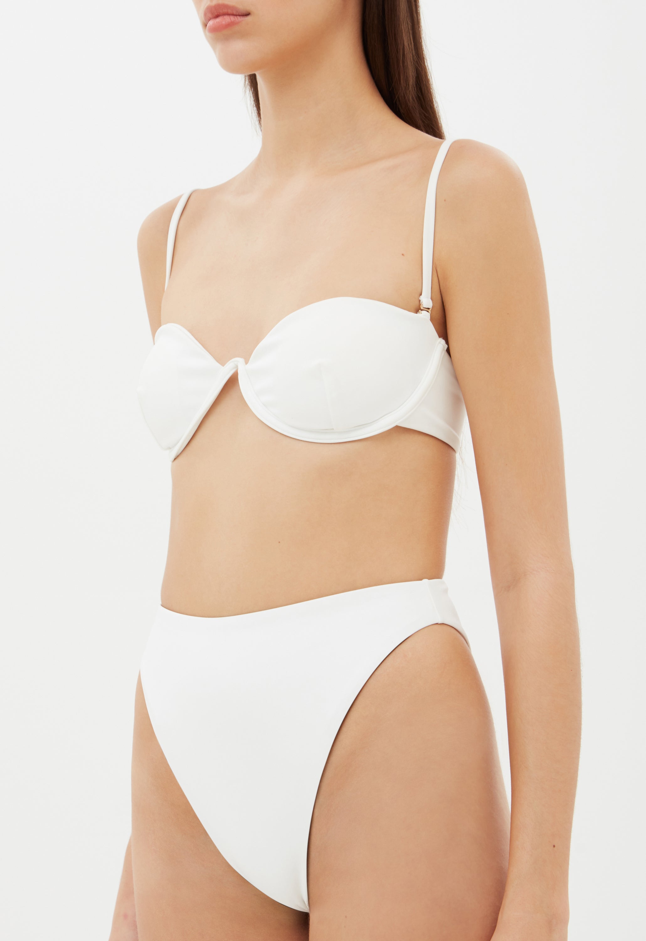 Underwire Bralette Top in Chalk Aexae, Underwire Bralette Top, Chalk