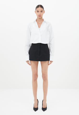 Linen Woven Shirt in White