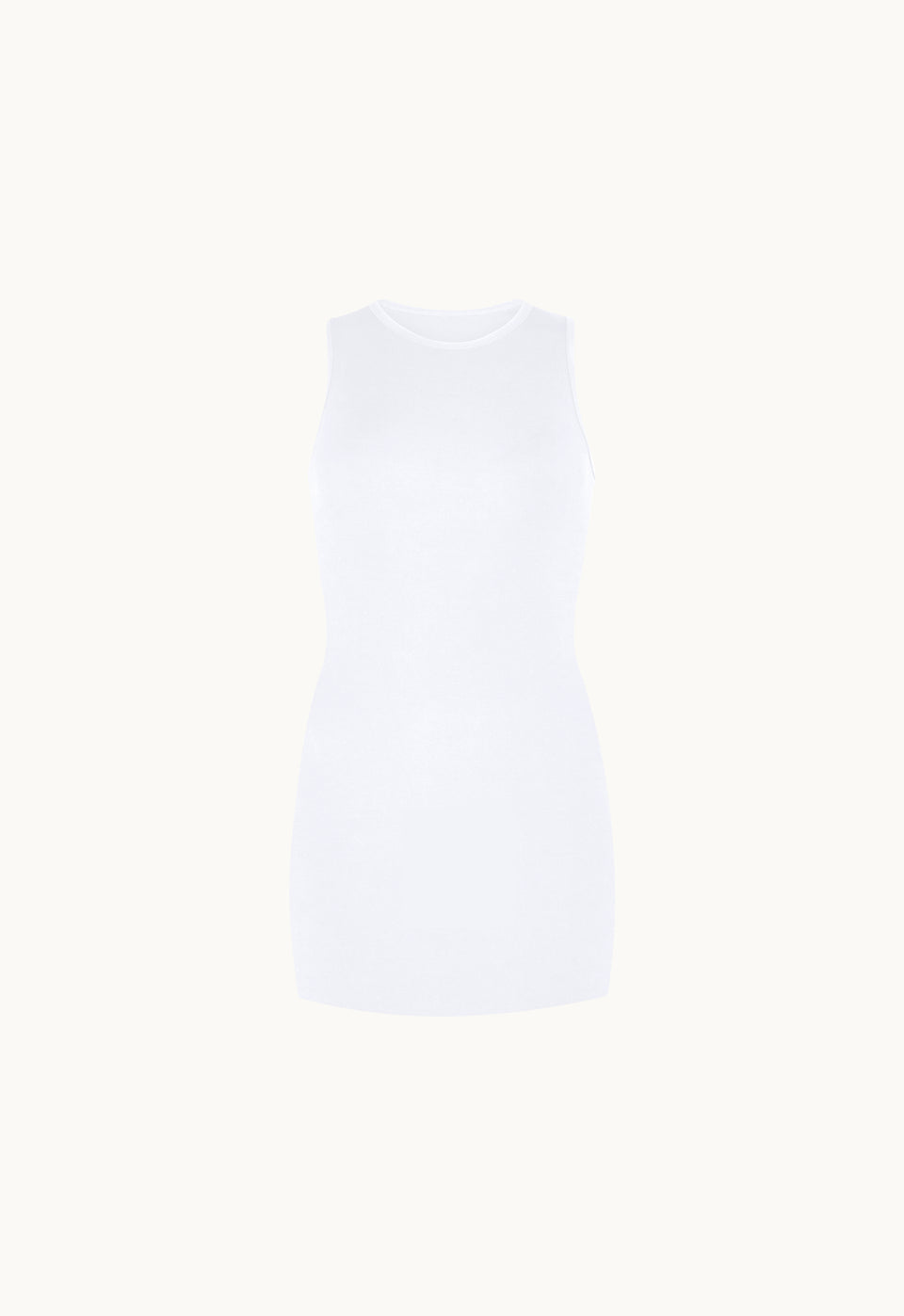 Tank Mini Dress in White