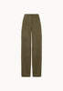 Cargo Straight Leg Trouser in Army Green