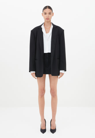 Cotton Trench Coat in Tan