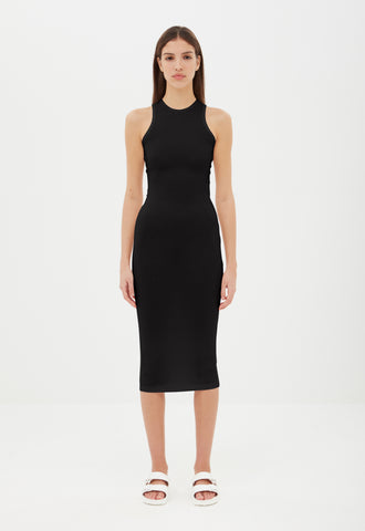 Tank Mini Dress in Black