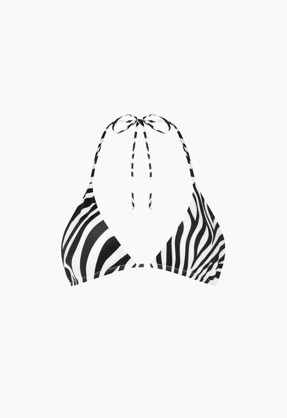 Aexae, Tyra Tie Neck Top, Zebra